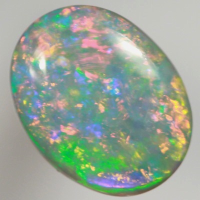 SOLID SEMI BLACK OPAL Double sided, bright fire always
